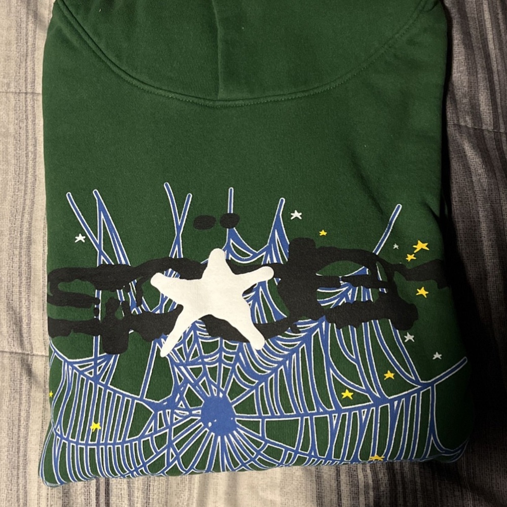 Green Graphic Hoodie